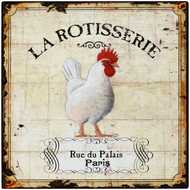  La  Rotisserie  Tin  Sign