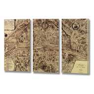  Set  Of  3  Paris  Prints