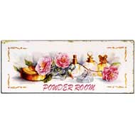 TRINKET POWDER ROOM PLAQUE