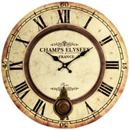 CHAMPS ELYSEES PENDULUM CLOCK