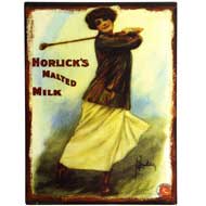  Horlicks  Malted  Milk  Tin  Sign