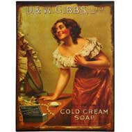  D  &  W  Gibbs  Ltd  Tin  Plaque