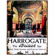  Harrogate  Spa  Tin  Sign