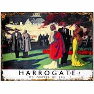  Harrogate  Town  Tin  Sign