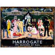  Harrogate  Town  Tin  Sign