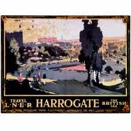  Harrogate  The  British  Spa  Tin  Sign