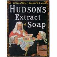  Hudson's  Extract  Of  Soap  Tin  Sign