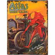  Atlas  Puncture  Proof  Inner  Case  Tin  Sign