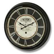  Chaval  Noir  Clock