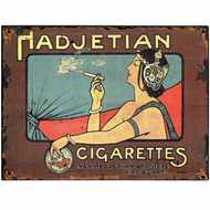  Hadjetian  Cigarettes  Tin  Sign