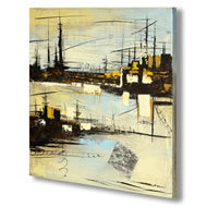 SHANTY TOWN ON WATER CANVAS