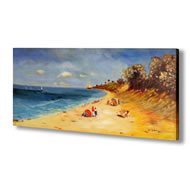 HAND PAINTED SUNNY COAST CANVAS
