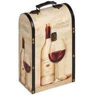 TWO BOTTLE WINE CASE