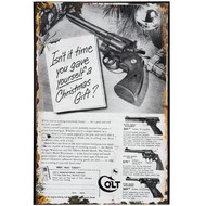  Christmas  Colt  Tin  Sign