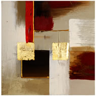 GOLD SPECTRUM HANDPAINTED CANVAS
