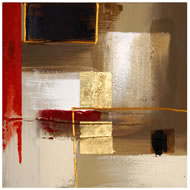 GOLD SPECTRUM HANDPAINTED CANVAS