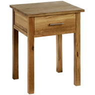 FARMHOUSE OAK LAMP TABLE