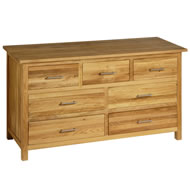 OAK 7 DRAWER CHEST
