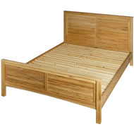 Oak Double Panel Double Bed ** Crazy Clearance ** Oak Double Panel Double Bed ** Crazy Clearance **