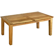 Dining Table - Extended Solid Oak Dining Table - Extended Solid Oak