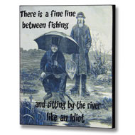  Fishing  Plaque