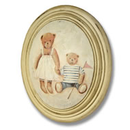  Handpainted  Teddies  