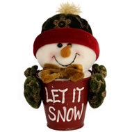 SNOWMAN IN POT (LET IT SNOW)