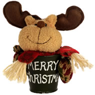 REINDEER IN POT(MERRY CHRISTMAS)