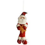 SPRINGY HANGING SANTA DECORATION SPECIAL OFFER