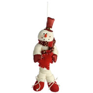 SPRINGY HANGING SNOWMAN DECORATION SPECIAL OFFER