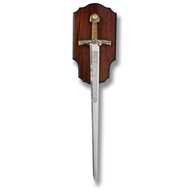 RICHARD THE LIONHEART SWORD WITH PLAQUE