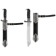 MEDIUM GERMAN RAD DAGGER WITH SYNTHETIC HOOF GRIP