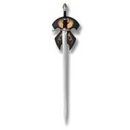  Lord  Of  The  Rings  Strider  Sword  With  Plaque