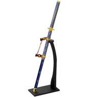  Blue  Shogun  Sword  With  Vertical  Stand