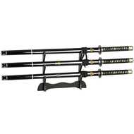  Kill  Bill  Triple  Sword  Set  -  Bill,  Bride,  Budd  And  Stand
