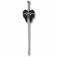  Screaming  Skull  Sword  With  Plaque