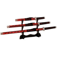 RED SNAKESKIN SAMURAI SET