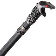  Striking  Cobra  Walking  Stick  Cane  With  Glowing  Eyes