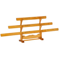 NATURAL WOOD SHIRISAYA SET WITH STAND