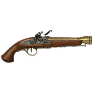  Flintlock  Pistol  18th  Cent