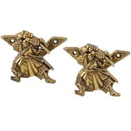  Pair  Samurai  Warrior  Mounts