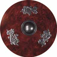 WOODEN VIKING SHIELD XX