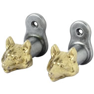  Wolf  Hanger  Gold