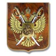 Sheild  With  2  Sword  Wall  Plaque