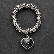 Medium Antique Silver Stretch Wrist Pendant Medium Antique Silver Stretch Wrist Pendant