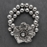 Expandable Antique Silver Bracelet Expandable Antique Silver Bracelet
