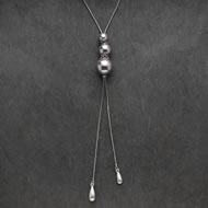  Mid  Length  Antique  Silver  Necklace  &  Pendant