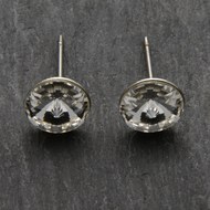  Clear  Crystal  Stud  Earrings