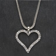 Heart  With  Rope  Chain  Necklace