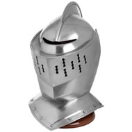  Armet  Helmet  With  Stand
